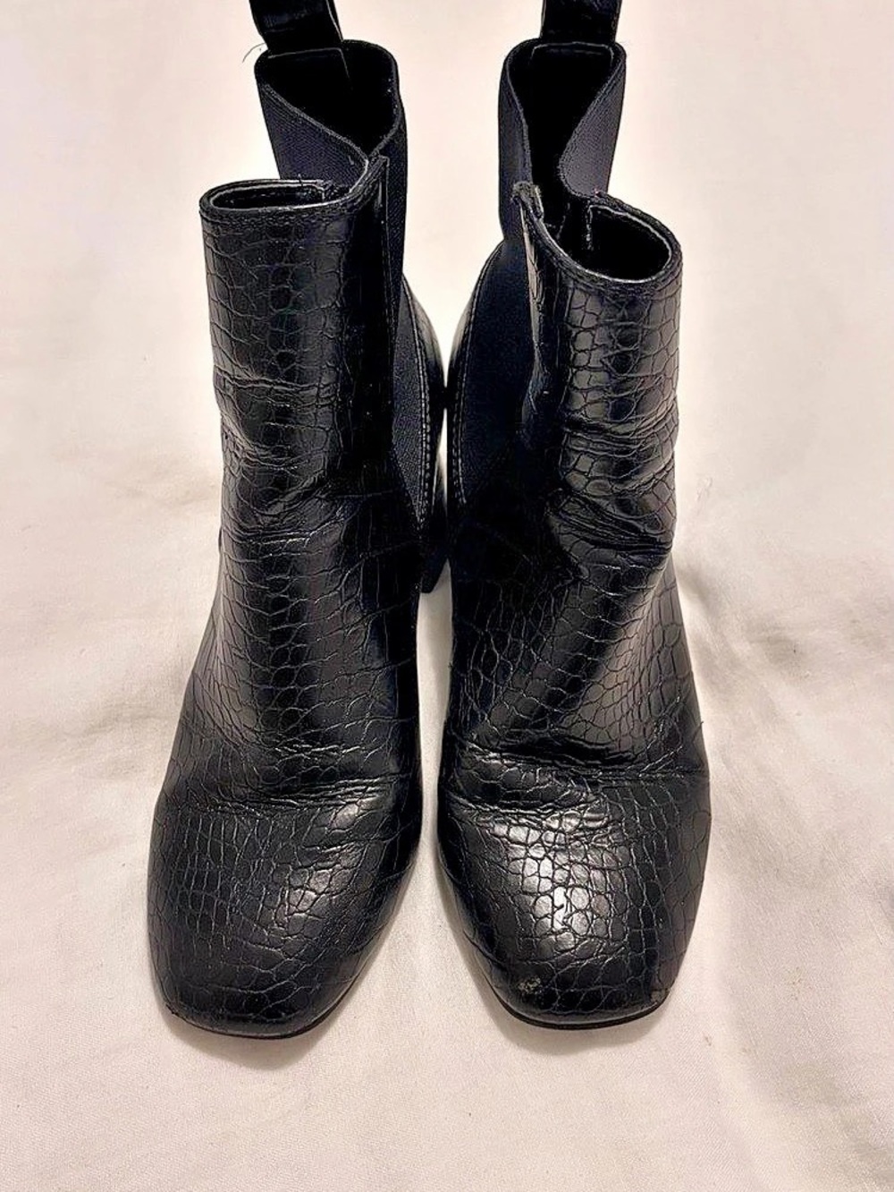 Marc Fisher Satalia Black Ankle Boots US 7 Like New